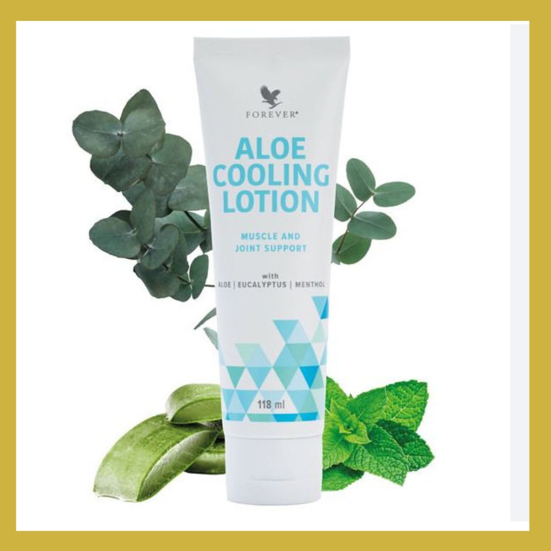 Aloe vera: Cooling lotion spieren