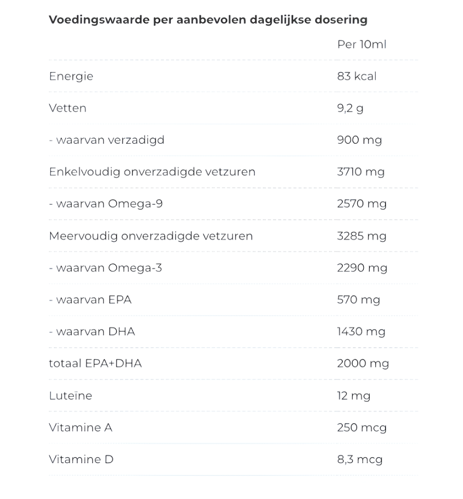 EQ Pure Arctic Oil Gold - éénmalig