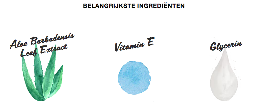 Aloe Vera huid Gelly